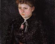 卡米耶 毕沙罗 : Portrait of Nini